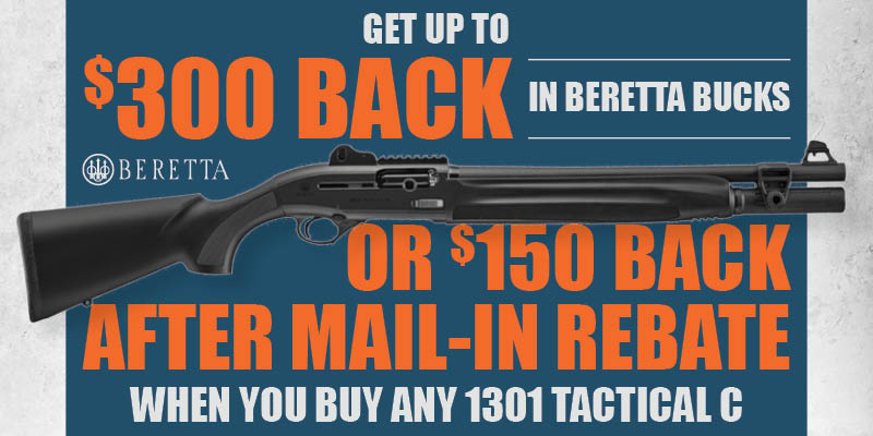 Rebate: 1301 Tactical Rebate